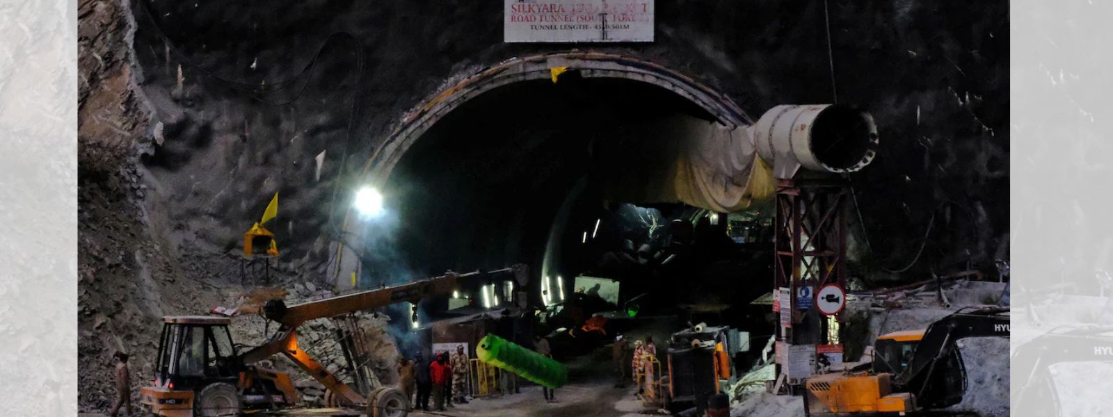 Rescuers reach 41 Indian workers trapped in tunnel